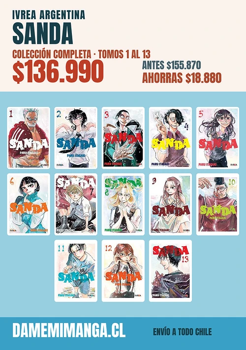 Sanda Colección Completa (13 tomos) – Ivrea Argentina