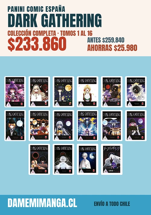 Dark Gathering Colección Completa (16 tomos) – Panini Comic España