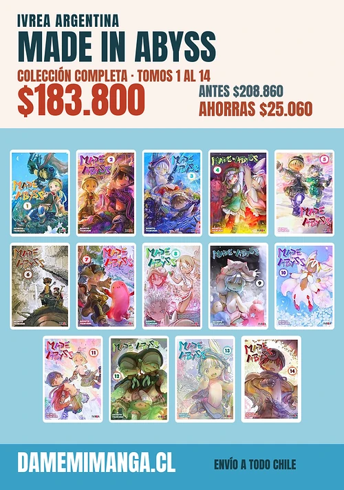 Made In Abyss Colección Completa (14 tomos) – Ivrea Argentina
