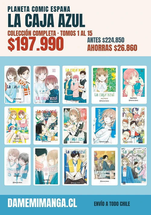 La Caja Azul Colección Completa (15 tomos) – Planeta Comic Espana