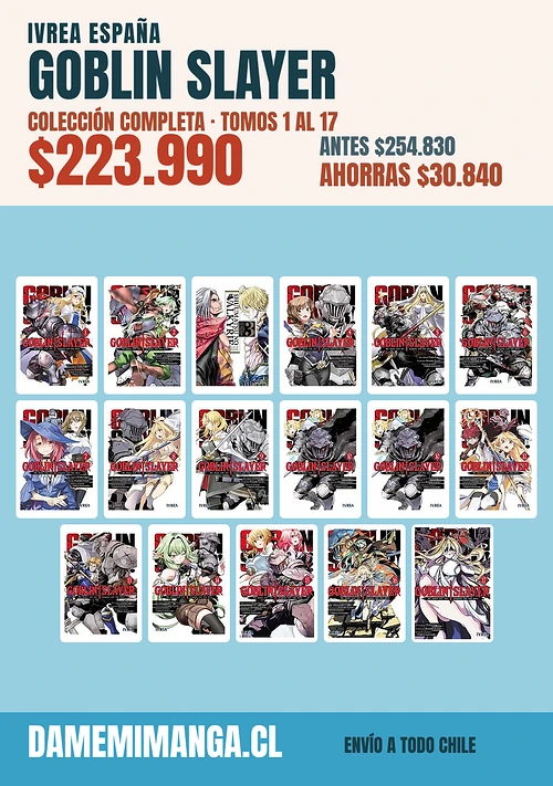 Goblin Slayer Colección Completa (17 tomos) – Ivrea España