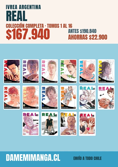 Real Colección Completa (16 tomos) – Ivrea Argentina