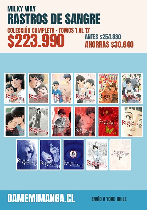 Rastros de Sangre Colección Completa (17 tomos) – Milky Way