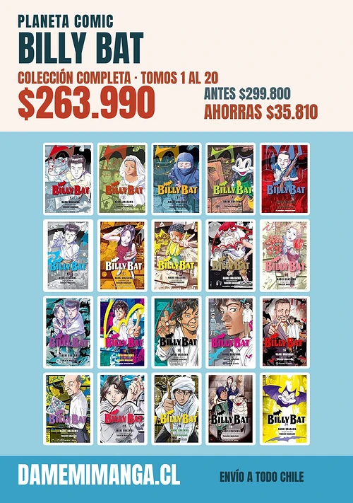 Billy Bat Colección Completa (20 tomos) – Planeta Comic