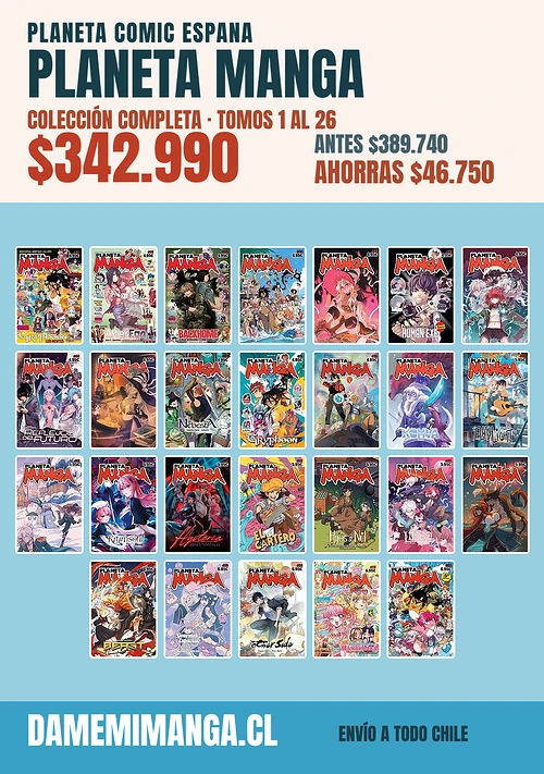Planeta Manga Colección Completa (26 tomos) – Planeta Comic Espana