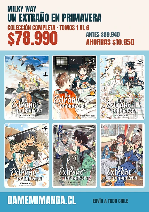 Un Extraño En Primavera Colección Completa (6 tomos) – Milky Way