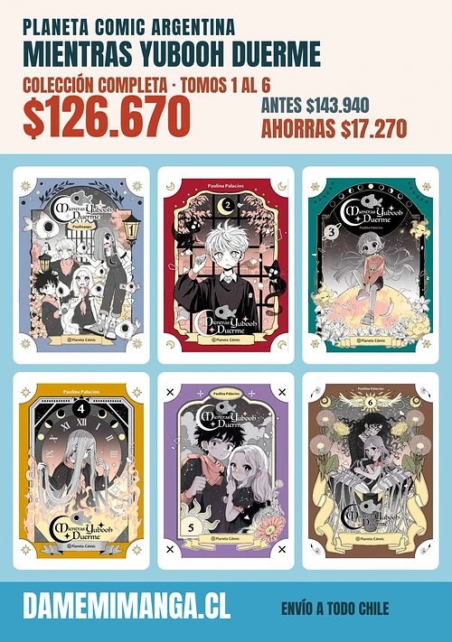 Mientras Yubooh Duerme Colección Completa (6 tomos) – Planeta Comic Argentina