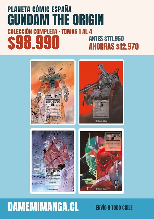 Gundam the Origin Colección Completa (4 tomos) – Planeta Cómic España