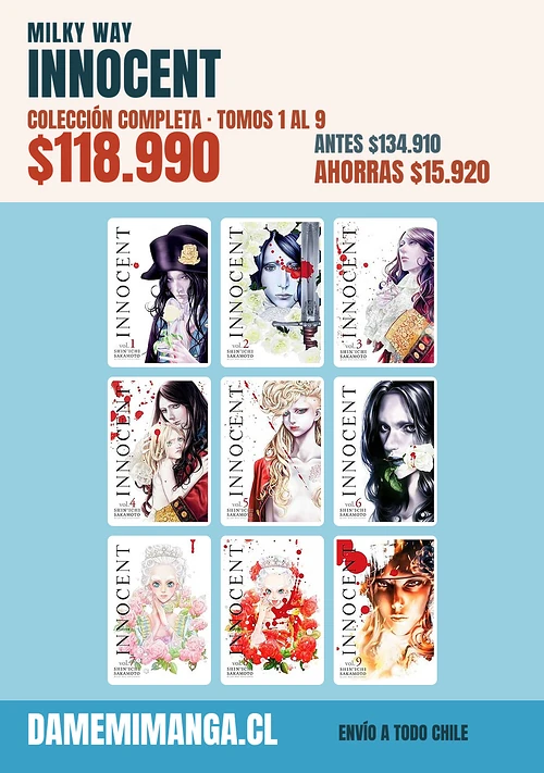 Innocent Colección Completa (9 tomos) – Milky Way