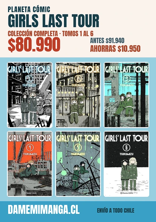 Girls Last Tour Colección Completa (6 tomos) – Planeta Cómic