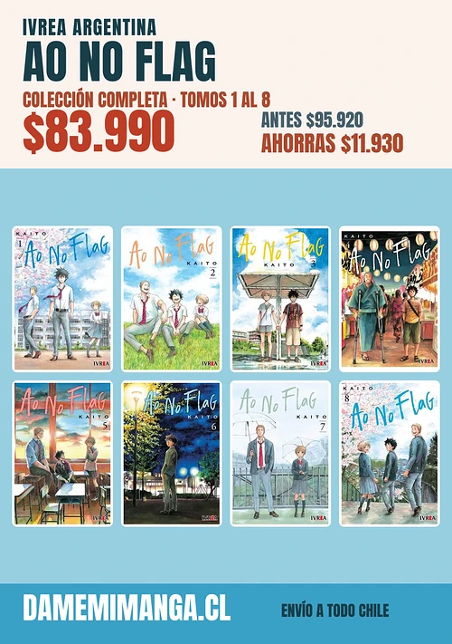 Ao No Flag Colección Completa (8 tomos) – Ivrea Argentina