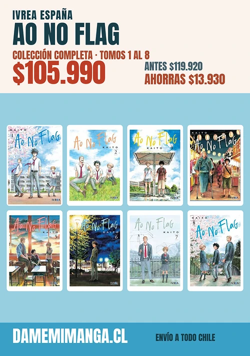 Ao No Flag Colección Completa (8 tomos) – Ivrea España