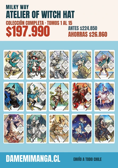 Atelier Of Witch Hat Colección Completa (15 tomos) – Milky Way