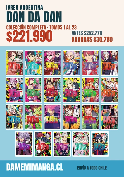 Dan Da Dan Colección Completa (23 tomos) – Ivrea Argentina
