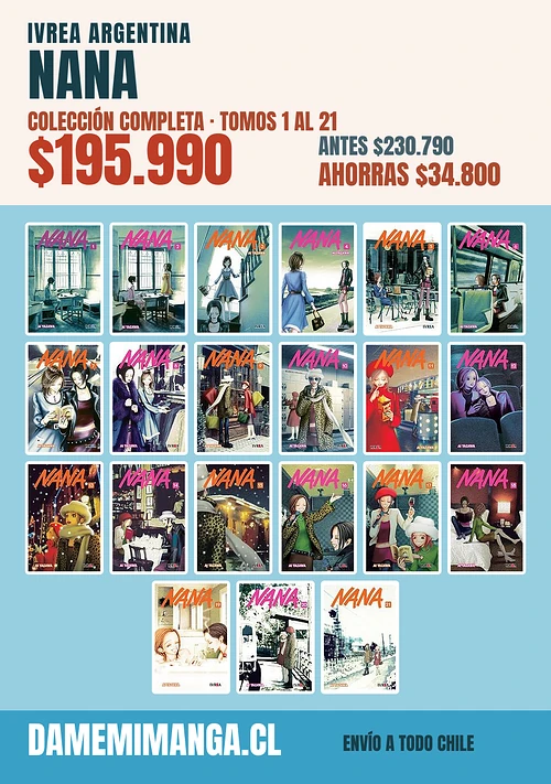 Nana Colección Completa (21 tomos) – Ivrea Argentina