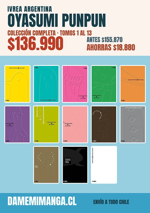 Oyasumi Punpun Colección Completa (13 tomos) – Ivrea Argentina
