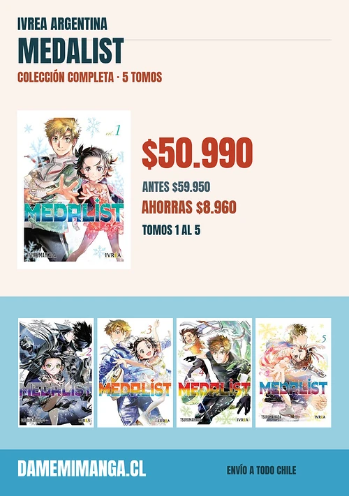 Medalist Colección Completa (5 tomos) – Ivrea Argentina