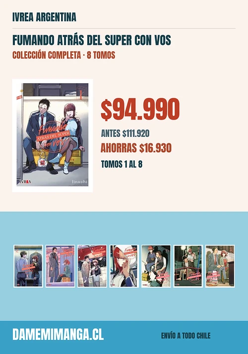 Fumando atrás del super con vos Colección Completa (8 tomos) – Ivrea Argentina