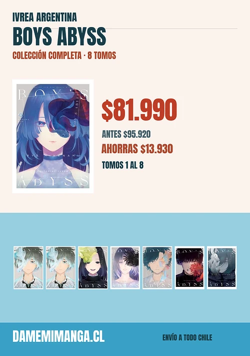 Boys Abyss Colección Completa (8 tomos) – Ivrea Argentina
