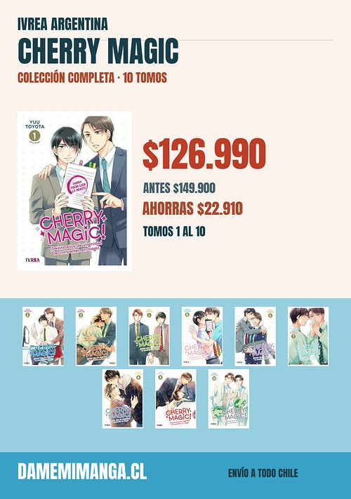 Cherry Magic Colección Completa (10 tomos) – Ivrea Argentina