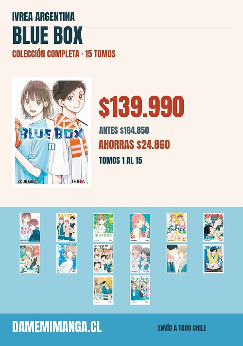 Blue Box Colección Completa (15 tomos) – Ivrea Argentina