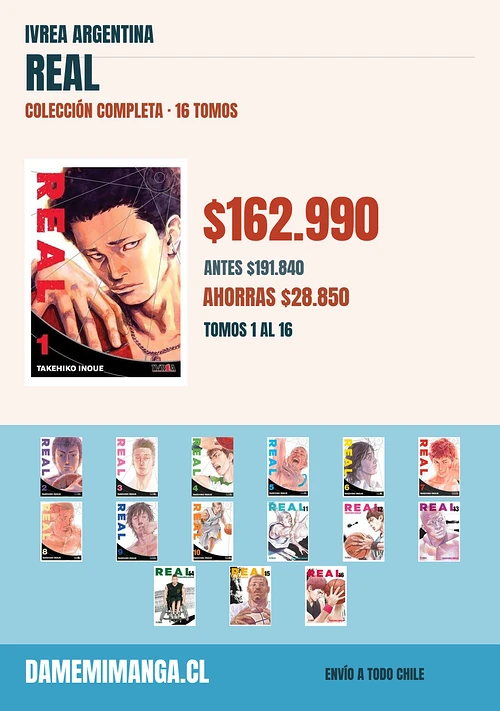 Real Colección Completa (16 tomos) – Ivrea Argentina